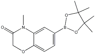 4-Methyl-6-(4,4,5,5-tetramethyl-1,3,2-dioxaborolan-2-yl)-2H-benzo[b][1,4]oxazin-3(4H)-one CAS#: 1218790-29-4
