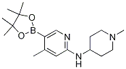 4-Methyl-N-(1-Methylpiperidin-4-yl)-5-(4,4,5,5-tetraMethyl-1,3,2-dioxaborolan-2-yl)pyridin-2-aMine CAS#: 1353718-70-3