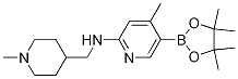 4-Methyl-N-((1-Methylpiperidin-4-yl)Methyl)-5-(4,4,5,5-tetraMethyl-1,3,2-dioxaborolan-2-yl)pyridin-2-aMine CAS#: 1353718-69-0