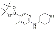 4-Methyl-N-(piperidin-4-yl)-5-(4,4,5,5-tetraMethyl-1,3,2-dioxaborolan-2-yl)pyridin-2-aMine CAS#: 1351995-08-8