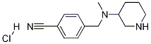 4-[(Methyl-piperidin-3-yl-aMino)-Methyl]-benzonitrile hydrochloride CAS#: 1353989-72-6