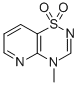 4-Methylpyrido(2,3-e)-1,2,4-thiadiazine 1,1-dioxide CAS#: 70661-84-6