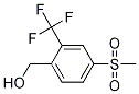 (4-(Methylsulfonyl)-2-(trifluoroMethyl)phenyl)Methanol CAS#: 1215323-17-3