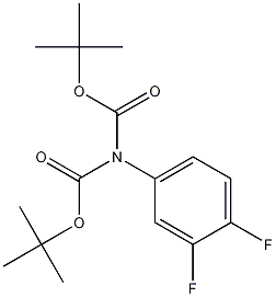 4-[N,N-Bis(tert-butoxycarbonyl)amino]-1,2-difluorobenzene CAS#: 1255574-65-2