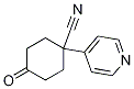 4-OXO-1-(4-PYRIDINYL)CYCLOHEXANECARBONITRILE CAS#: 1240620-56-7