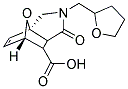 4-OXO-3-(TETRAHYDRO-FURAN-2-YLMETHYL)-10-OXA-3-AZA-TRICYCLO[5.2.1.0(1,5)]DEC-8-ENE-6-CARBOXYLIC ACID CAS#: 1212119-77-1