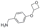 [4-(Oxetan-3-yloxy)phenyl]methanamine CAS#: 1349719-23-8