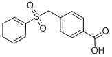 4-[(PHENYLSULFONYL)METHYL]BENZOIC ACID CAS#: 71964-92-6