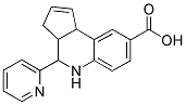 4-PYRIDIN-2-YL-3A,4,5,9B-TETRAHYDRO-3H-CYCLOPENTA [C]QUINOLINE-8-CARBOXYLIC ACID CAS#: 1212166-37-4