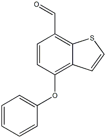 4-PhenoxyBenzo[b]thiophene-7-carboxaldehyde CAS#: 1121583-63-8