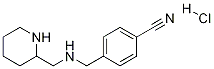 4-{[(Piperidin-2-ylMethyl)-aMino]-Methyl}-benzonitrile hydrochloride CAS#: 1353989-89-5