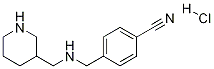 4-{[(Piperidin-3-ylMethyl)-aMino]-Methyl}-benzonitrile hydrochloride CAS#: 1353984-52-7