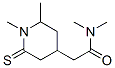 4-Piperidineacetamide,  N,N,1,2-tetramethyl-6-thioxo- CAS#: 70367-50-9