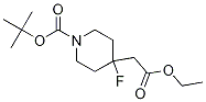 4-Piperidineacetic acid, 1-[(1,1-diMethylethoxy)carbonyl]-4-fluoro-, ethyl ester CAS#: 1235842-48-4
