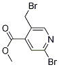 4-Pyridinecarboxylic acid, 2-broMo-5-(broMoMethyl)-, Methyl ester CAS#: 1260666-76-9