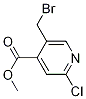 4-Pyridinecarboxylic acid, 5-(broMoMethyl)-2-chloro-, Methyl ester CAS#: 1260671-90-6