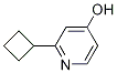 4-Pyridinol, 2-cyclobutyl- CAS#: 1159814-25-1