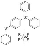 4-Thiophenyl phenyl diphenyl sulfonium hexafluoroantimonate CAS#: 71449-78-0