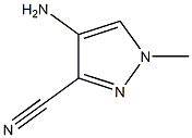 4-amino-1-methyl-1H-pyrazole-3-carbonitrile CAS#: 1201935-84-3
