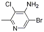 4-amino-5-bromo-3-chloro-2-methylpyridine CAS#: 1188140-67-1