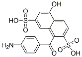 4-aminobenzoyl-5-hydroxynaphthalene-2,7-disulphonic acid CAS#: 71436-94-7
