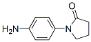 (4-aminophenyl)pyrrolidinone CAS#: 71412-08-3