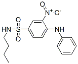 4-anilino-N-butyl-3-nitrobenzenesulphonamide CAS#: 70660-56-9