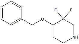 4-(benzyloxy)-3,3-difluoropiperidine CAS#: 1206540-59-1