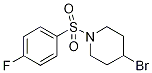 4-broMo-1-(4-fluorophenylsulfonyl)piperidine, 98+% C11H13BrFNO2S, 分子量 322.19 CAS#: 1082872-23-8
