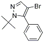 4-broMo-1-tert-butyl-5-phenyl-1H-pyrazole CAS#: 1269291-10-2