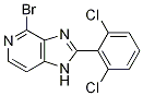 4-broMo-2-(2,6-dichlorophenyl)-1H-iMidazo[4,5-c]pyridine CAS#: 1334411-79-8
