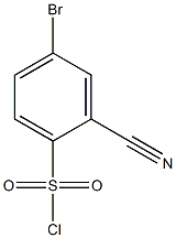 4-broMo-2-cyanobenzene-1-sulfonyl chloride CAS#: 1261583-46-3