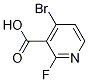 4-broMo-2-fluoropyridine-3-carboxylic acid CAS#: 1256790-84-7
