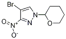 4-broMo-3-nitro-1-(tetrahydro-2H-pyran-2-yl)-1H-pyrazole CAS#: 1235407-33-6