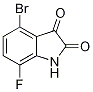 4-broMo-7-fluoroindoline-2,3-dione CAS#: 1153535-26-2