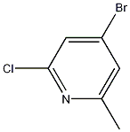 4-bromo-2-chloro-6-methylpyridine CAS#: 1206250-53-4