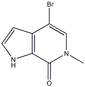 4-bromo-6-methyl-1H-pyrrolo[2,3-c]pyridin-7(6H)-one CAS#: 1361481-63-1