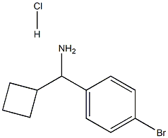 (4-bromophenyl)(cyclobutyl)methanamine hydrochloride CAS#: 1193387-95-9