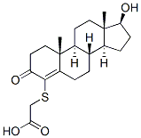 4-(carboxymethylmercapto)testosterone CAS#: 70838-03-8