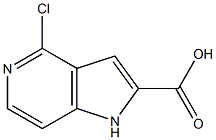 4-chloro-1H-pyrrolo[3,2-c]pyridine-2-carboxylic acid CAS#: 1246553-78-5