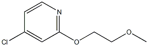 4-chloro-2-(2-methoxyethoxy)pyridine CAS#: 1346809-08-2