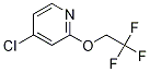 4-chloro-2-(2,2,2-trifluoroethoxy)pyridine CAS#: 1346809-11-7