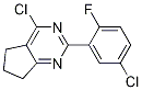 4-chloro-2-(5-chloro-2-fluorophenyl)-6,7-dihydro-5H-cyclopenta[d]pyriMidine CAS#: 1266522-90-0
