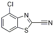 4-chloro-2-Benzothiazolecarbonitrile CAS#: 1188232-19-0