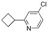 4-chloro-2-cyclobutylpyridine CAS#: 1369887-18-2