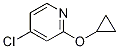 4-chloro-2-cyclopropoxypyridine CAS#: 1243403-94-2