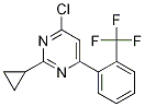 4-chloro-2-cyclopropyl-6-(2-(trifluoroMethyl)phenyl)pyriMidine CAS#: 1159819-79-0