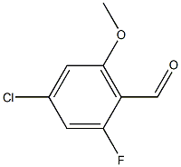4-chloro-2-fluoro-6-Methoxybenzaldehyde CAS#: 1158916-85-8