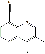 4-chloro-3-Methylquinoline-8-carbonitrile CAS#: 1334405-50-3