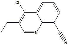 4-chloro-3-ethylquinoline-8-carbonitrile CAS#: 1334499-57-8
